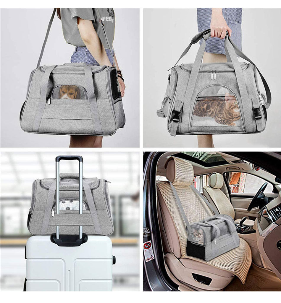 Cat Backpack Carrier | One Shoulder Cat Box | Best Choice 25