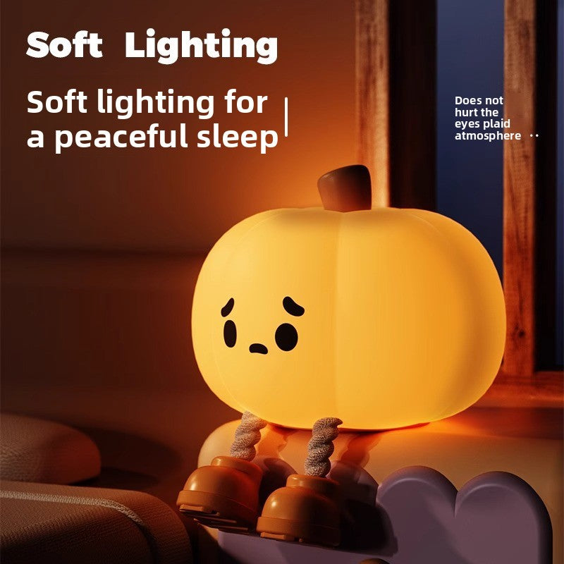 Halloween pumpkin night light decoration