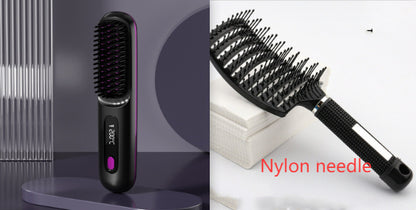 Hair Straightener Brush | 2 In 1 Straight Hair Comb | Best Choice 25