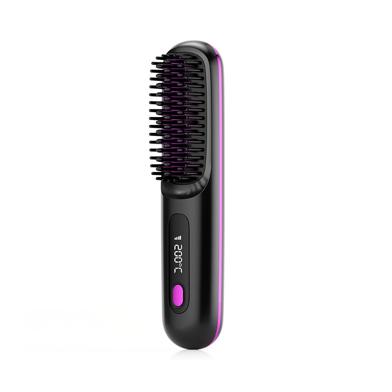 Hair Straightener Brush | 2 In 1 Straight Hair Comb | Best Choice 25