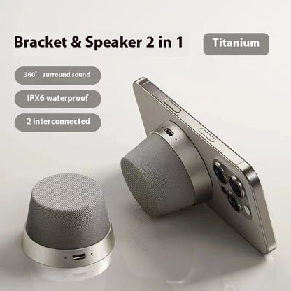 Magnetic Bluetooth Speaker: Portable & Waterproof | Best Choice 25